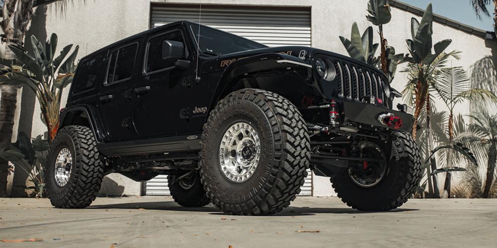 Jeep Wrangler KMC Wheels KM450 Mesa Forged Slotted Beadlock